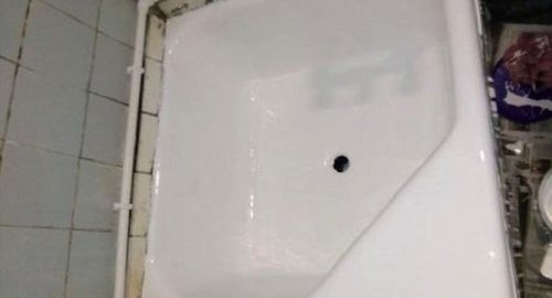 Обновление душевого поддона акрилом | Тельмана